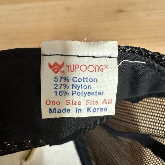 Vintage Radio City Music Hall Hat New York City Snapback Yupoong Black - Picture 6 of 6